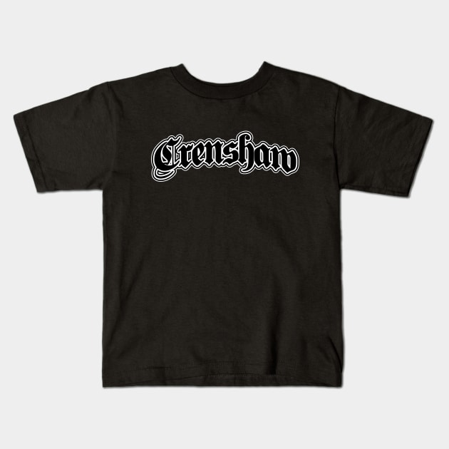 Crenshaw Kids T-Shirt by NineBlack